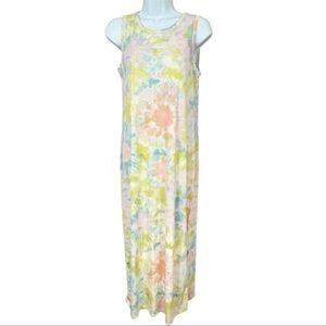 Art Class Tie-Dye Sleeveless Maxi Dress